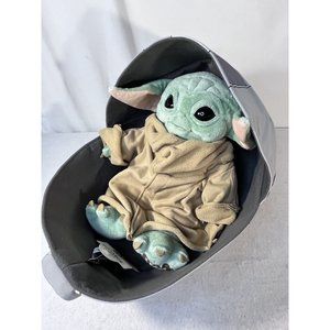 Build a Bear The Child and Hover Pram Grogu Star Wars  2 Sound Boxes Mandalorian